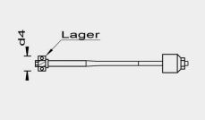 TZ Welle mit Kugellager zu HM Entgrater 2-seitig