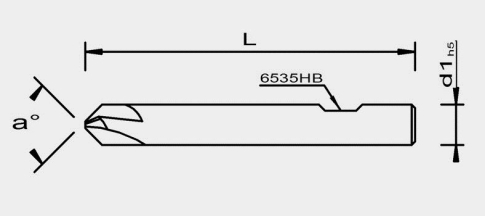 HM NC-Entgrater 90° DIN6535HB